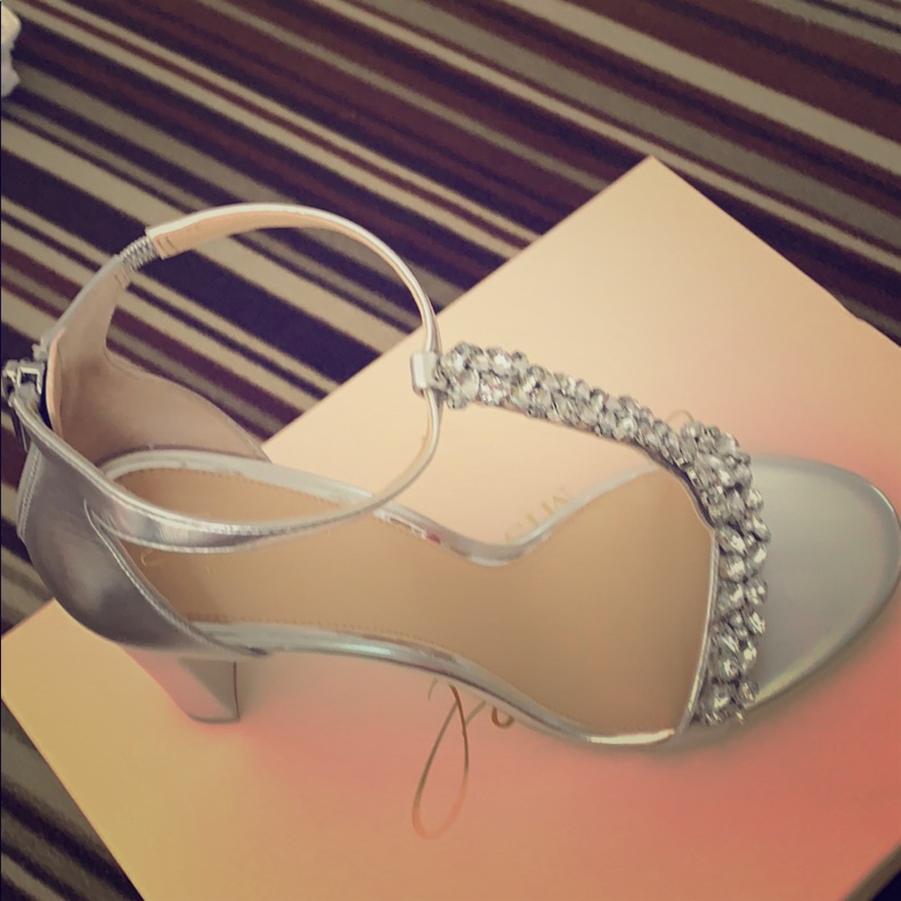 Jeweled shoes